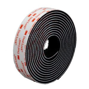 3M™ Dual Lock Système d’Union Amovible SJ3550 Noir – Rouleau 3m x 25mm, Depuis… PV TTC