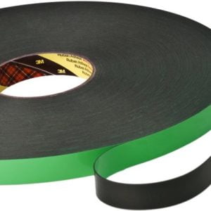 3M™ Ruban Mousse Double Face 9508B Noir – Rouleau de 66m x 19mm x 0,8mm, Depuis… PV TTC