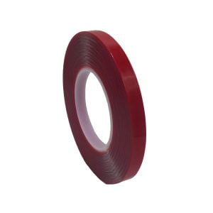 Ruban Adhésif Double Face Mousse Récupératrice pour Moulures, Transparent – Rouleau de 10m x 12mm x 1mm, Depuis… PV TTC