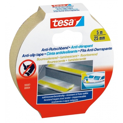 TESA® Ruban Adhésif Anti-Dérapant 55580 Photoliminescent