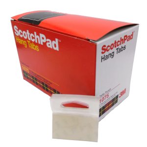 3M™ Crochets Adhésifs Delta 1075 Hang Tab Transparent 50mm x 50mm Poids max. recommandé 1,2kg – Boîte de 500 crochets, Depuis… PV TTC