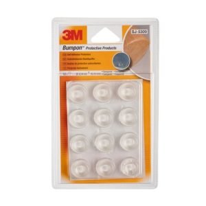 3M™ BUMPON™ SJ5309 Transparent, Ø 22,40mm x H. 10,16mm – Blister de 12 unités, Depuis… PV TTC