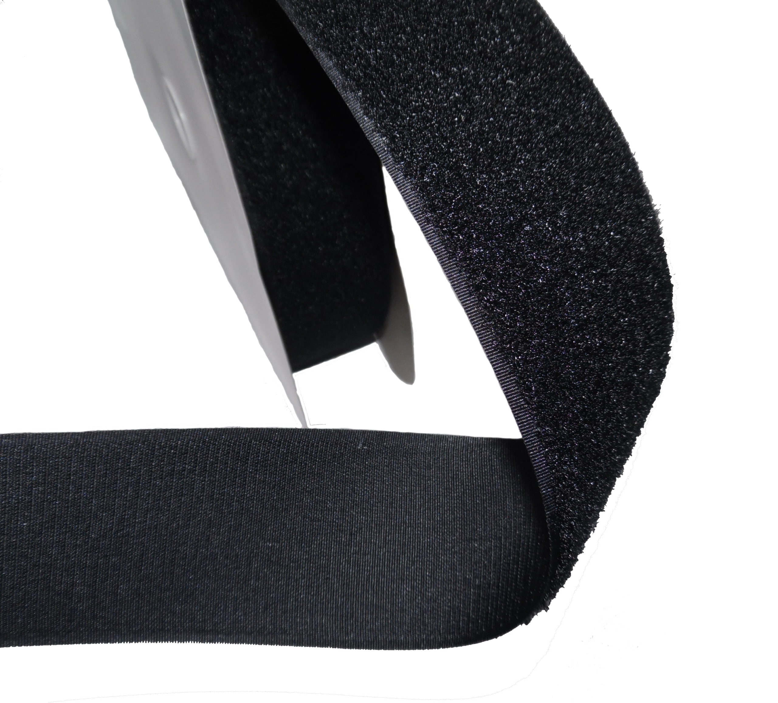 Fermetures velcro noir - Sans colle 50cm Velcro à coudre largeur 25mm