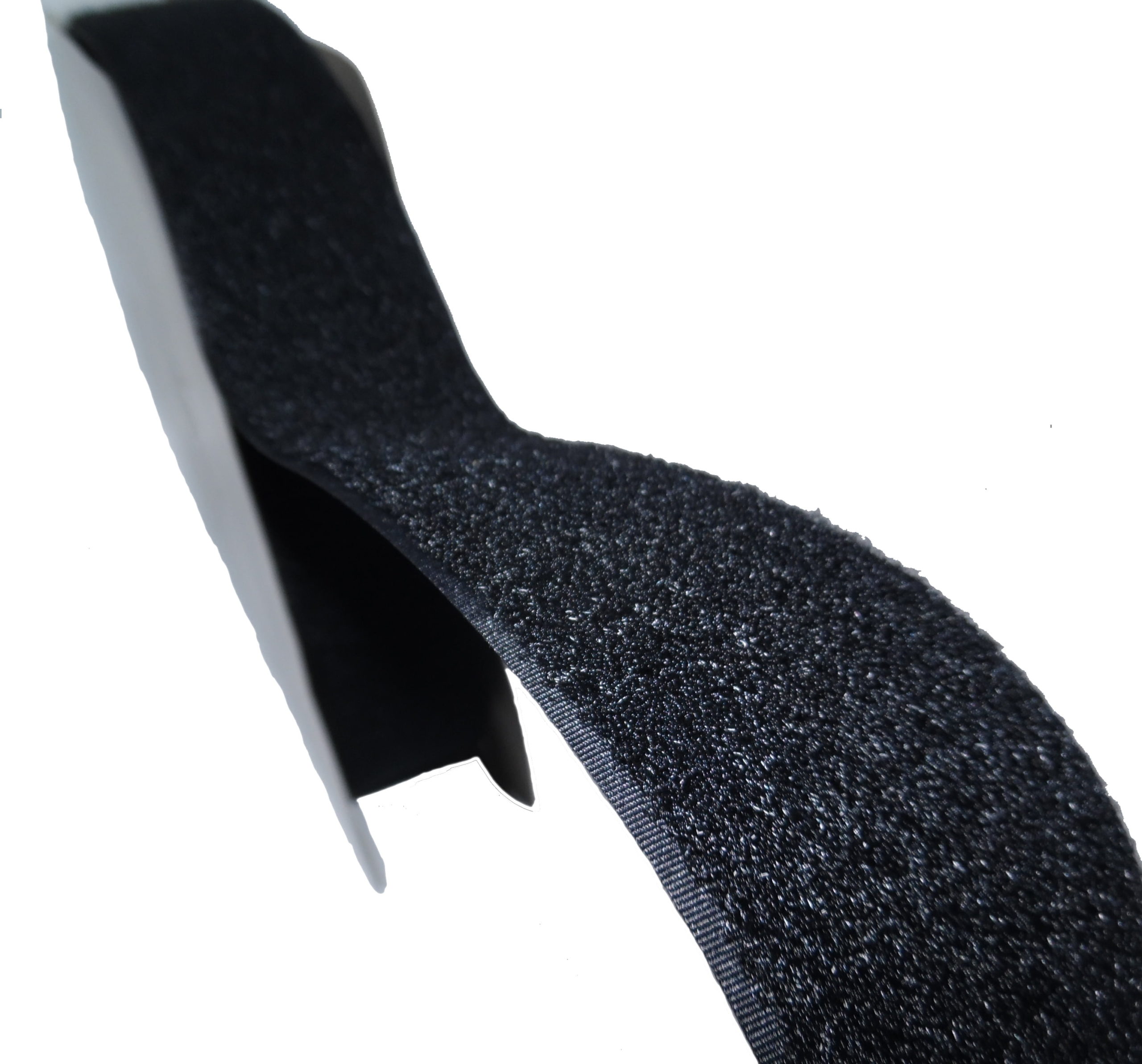 Velcro à coudre 25 mm Noir champignon - 25 mètres