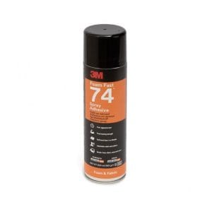Spray Adhésif 74 pour Mousse et Tissus 3M